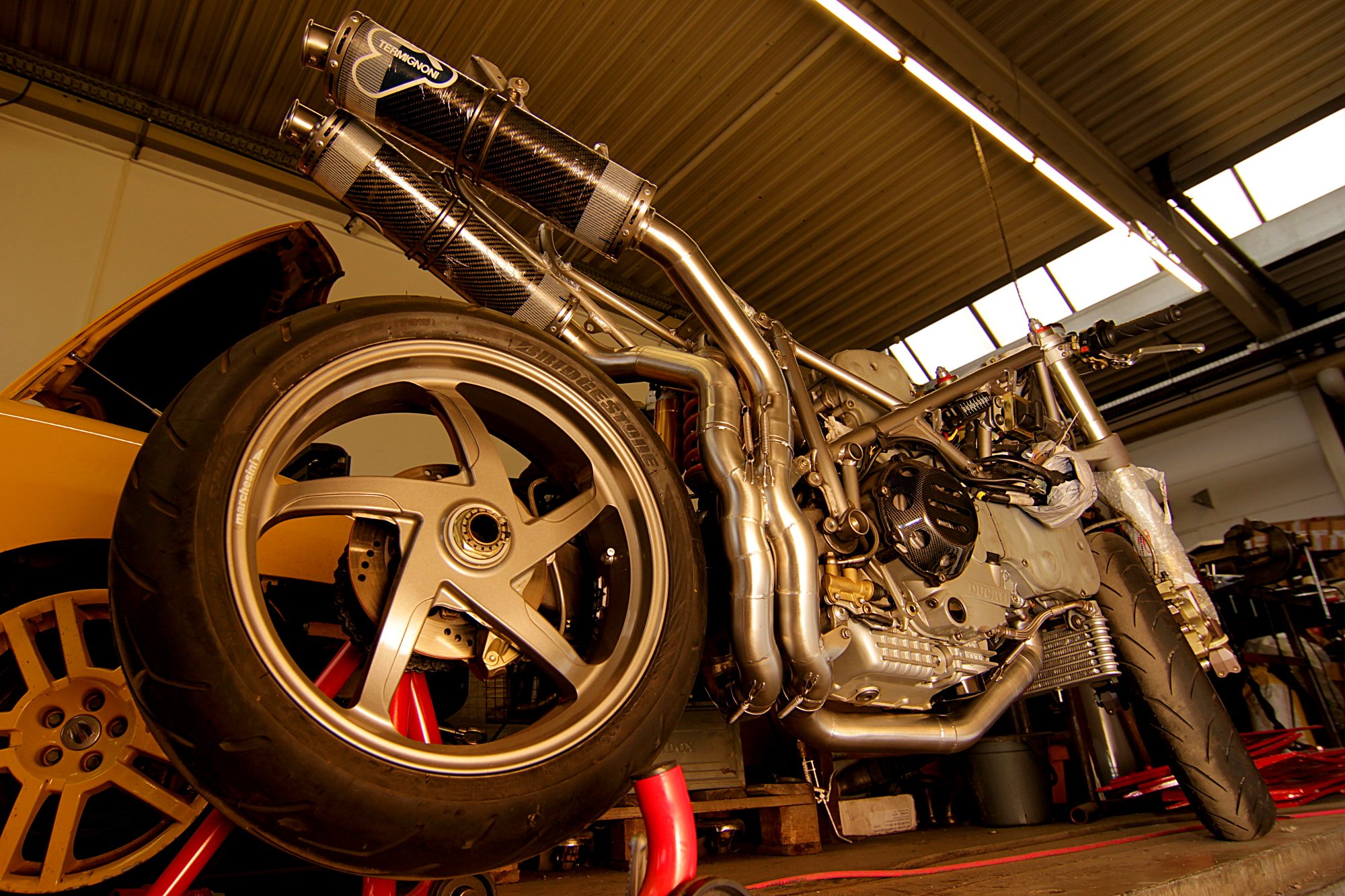Abgasanlage Ducati 998
