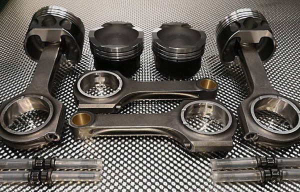 HRE Stahlpleuel & Wössner Schmiedekolben Set für Fiat 500 Abarth